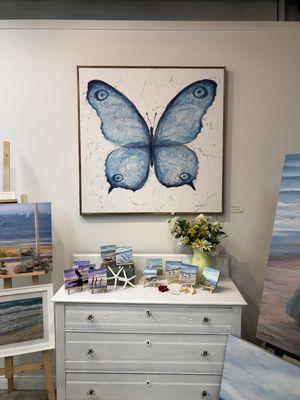 Butterfly decor.