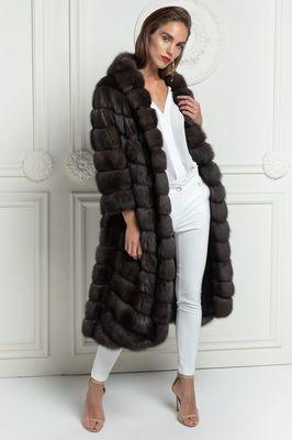 Barguzinsky Russian Sable Fur
 Barguzinsky Russian Sable Coat with whole skins. The NDF Sable Fur Collection