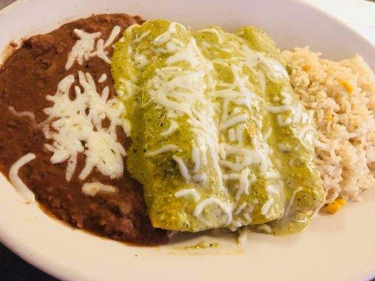 Enchiladas de camaron