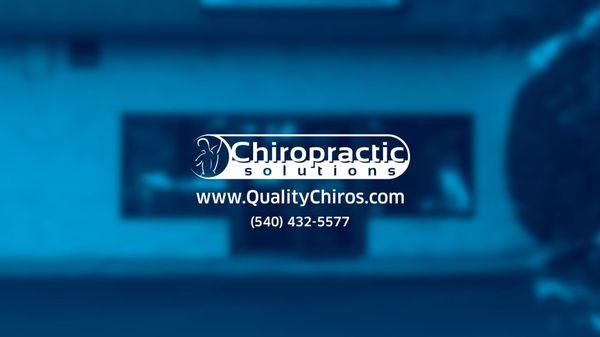 Chiropractic Solutions are the QualityChiros! Give us a call or visit the site today!