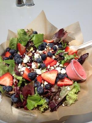 Berry Salad from the Heifer Café