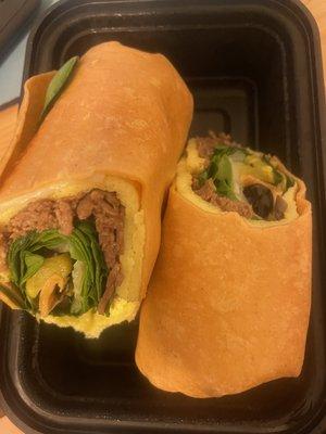 Steak, Egg & Cheese Signature Wrap