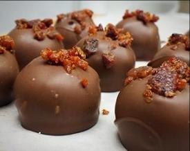 Maple Bacon Truffles