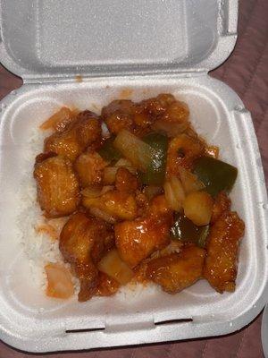 Sweet and Sour Chicken