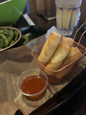 Vegetarian spring rolls