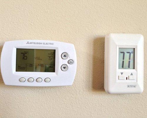 We also offer thermostats repair and replacement.