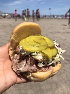 Smoked Brisket Sandwich ($10)