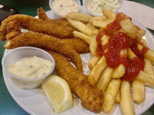 Fish and fries.