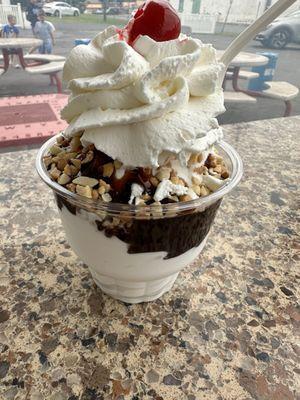 Hot Fudge Sundae.