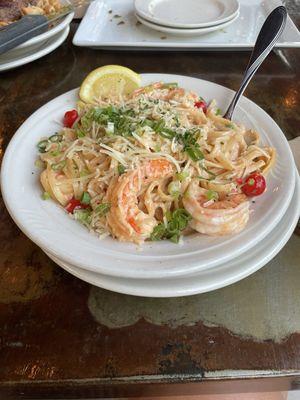 Shrimp Chimayo pasta