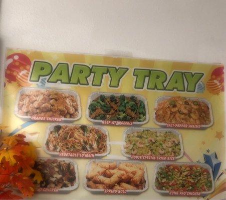 Party trays