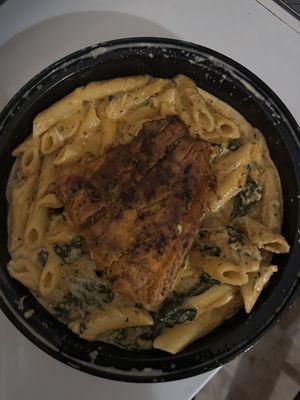 Salmon Alfredo