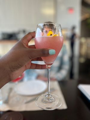 Lychee Raspberry Bellini