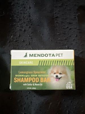 Shampoo bar for dry skin.