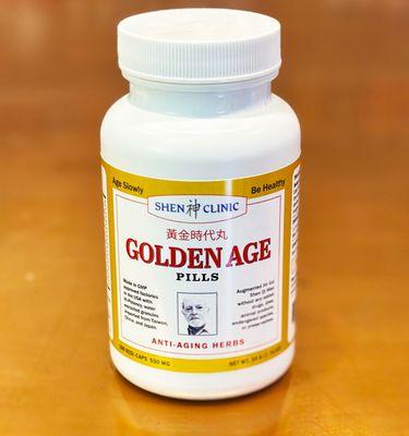 Golden Age Pills.  Use daily for long life and good health