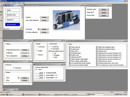 motorized testing servo valves