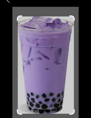 Taro bubble tea