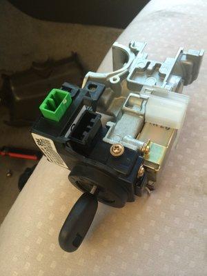 Honda ignition cilinder repair