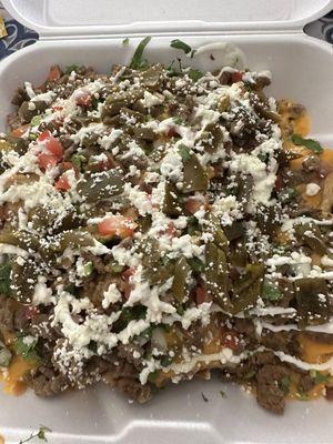 Asada Nachos