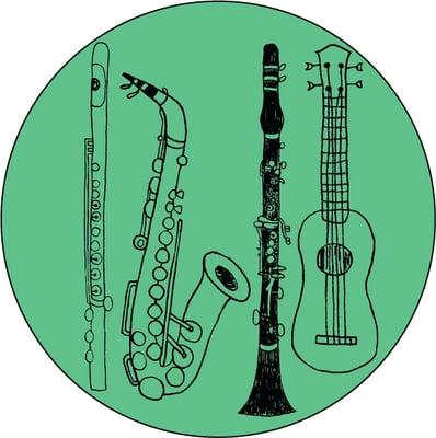 Flute, Saxophone, Clarinet and Ukulele Lessons.