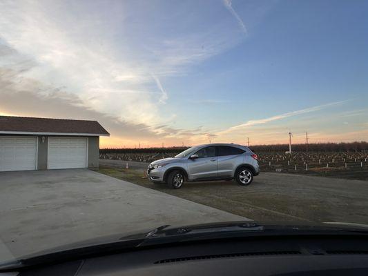 Our "new to us" Honda certified HRV thanks to Manuel Pacheco