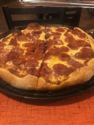 Pepperoni pizza