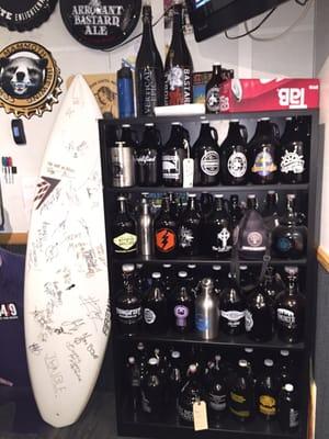 Lots of growlers