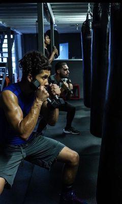 Boxing classes  Cardio kickboxing Hiit Weight training classes