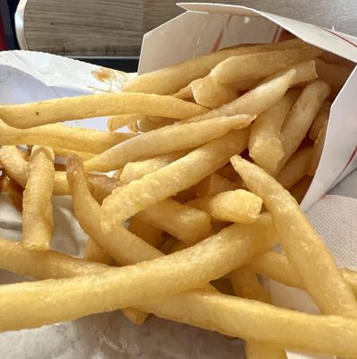 Classic French fries cooked to golden, crispy perfection.