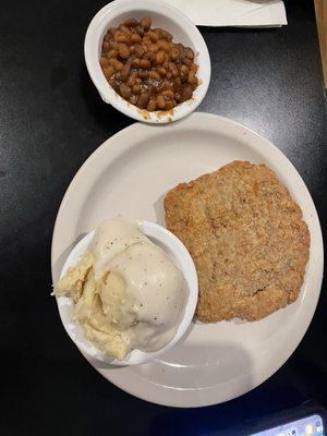 Chicken fried steak.