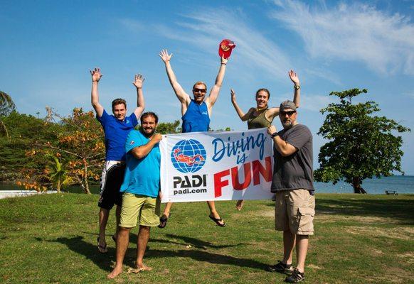 PADI Instructor Development Course wrapping up.