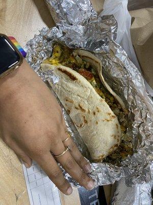 Huge taco