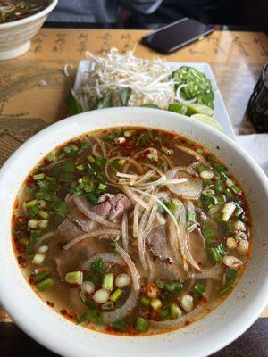 P13. Lemongrass Steak Pho