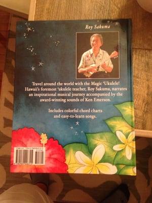 Roy narrated a book called "Magic Ukulele"