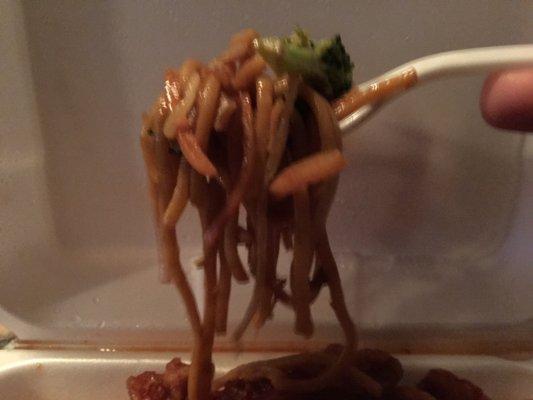 Veggie lo mein