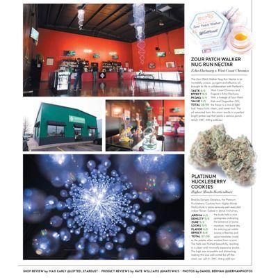 Part Of A Article In Oregon Leaf Magazine.