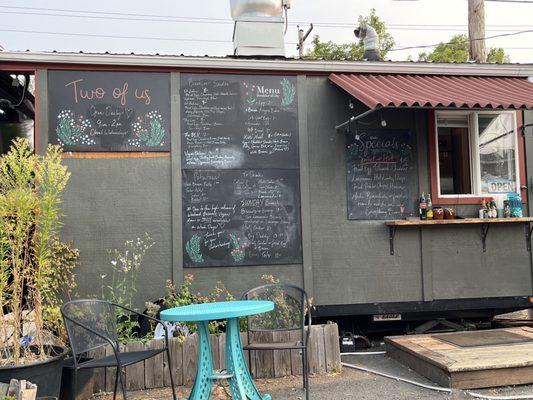 Terrific all day breakfast in the St.John's food truck beer porch enclave. Lots of diverse options and many vegan highlights. Check it out!