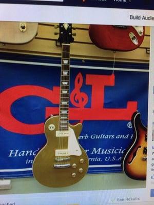 We proudly sell G&L Guitars