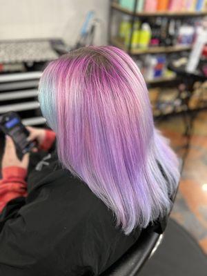 Gorgeous faded out 12 week color. Who else loves pastels?