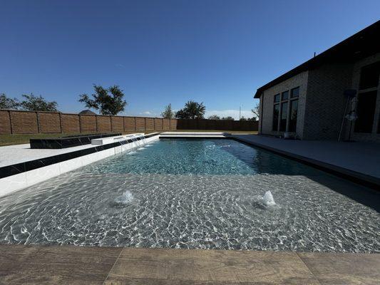 Pool built by Regal.