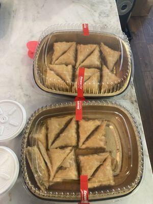 Pistachio baklava