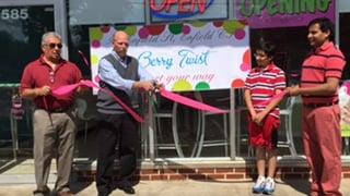 Opening Day with the Enfield town mayor!