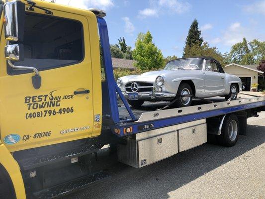 clasic car tow  call us today  408-7964906