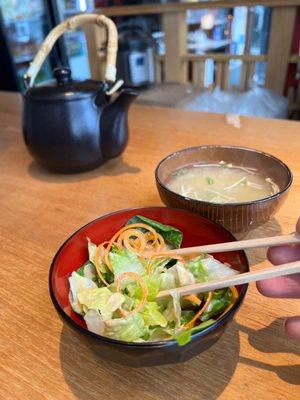 Miso Soup House Salad