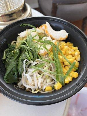 Shrimp & Veggie Ramen.