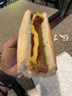 Saddest hot dog