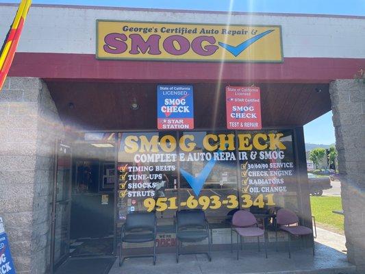 George's smog & auto repair in Temecula