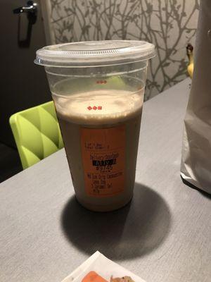 Medium Carmel Iced Cappuccino