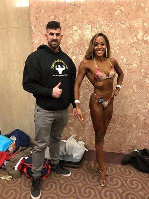 WBFF worlds - 5th Pl Figure class