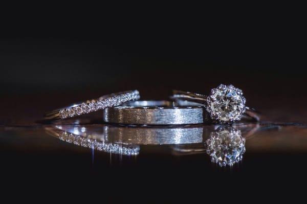 Our Tacori wedding rings fr Ancona they cleaned it right before our wedding to make sure its perfect for photos They are amazing